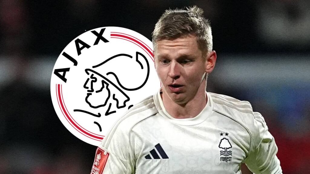 Ajax Agree Deal with Arsenal to Take Oleksandr Zinchenko Loan 7 Zinchenko to ajax