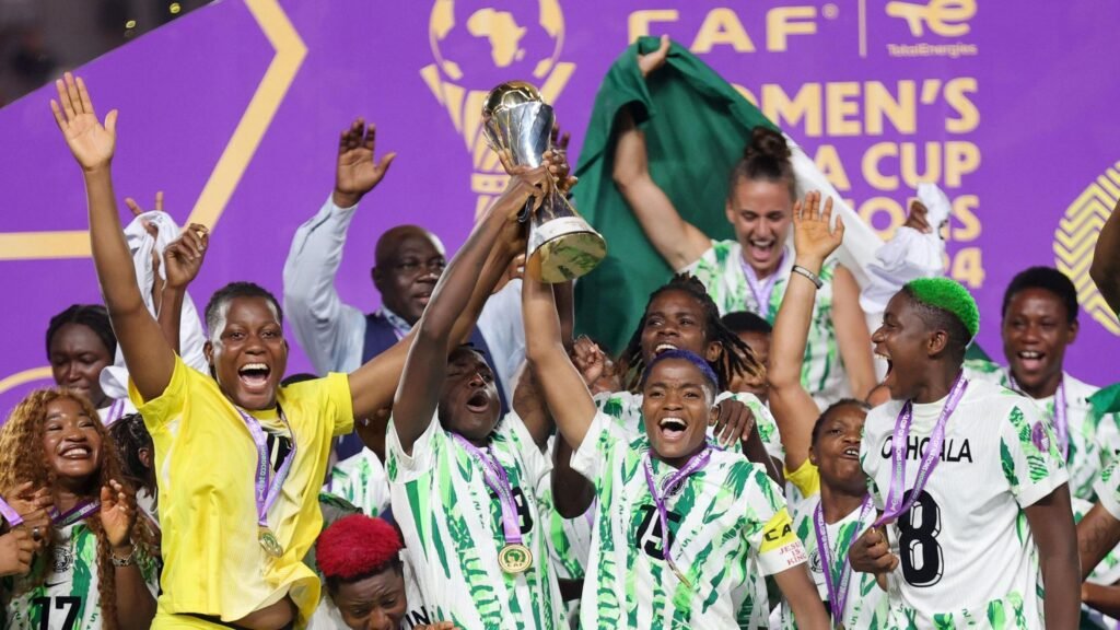 WAFCON 2026: Super Falcons To Know Group Opponents Tomorrow 4 WAFCON 2026 Nigeria super falcons celebrating