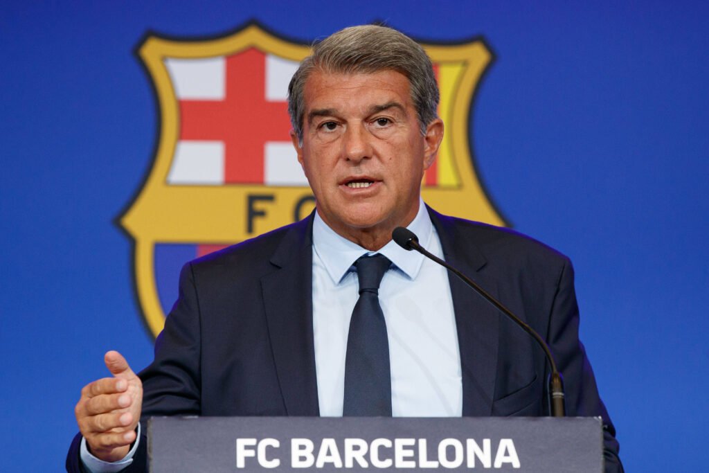 Barcelona President Joan Laporta