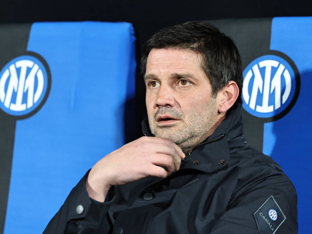 Inter Milan coach Cristian Chivu