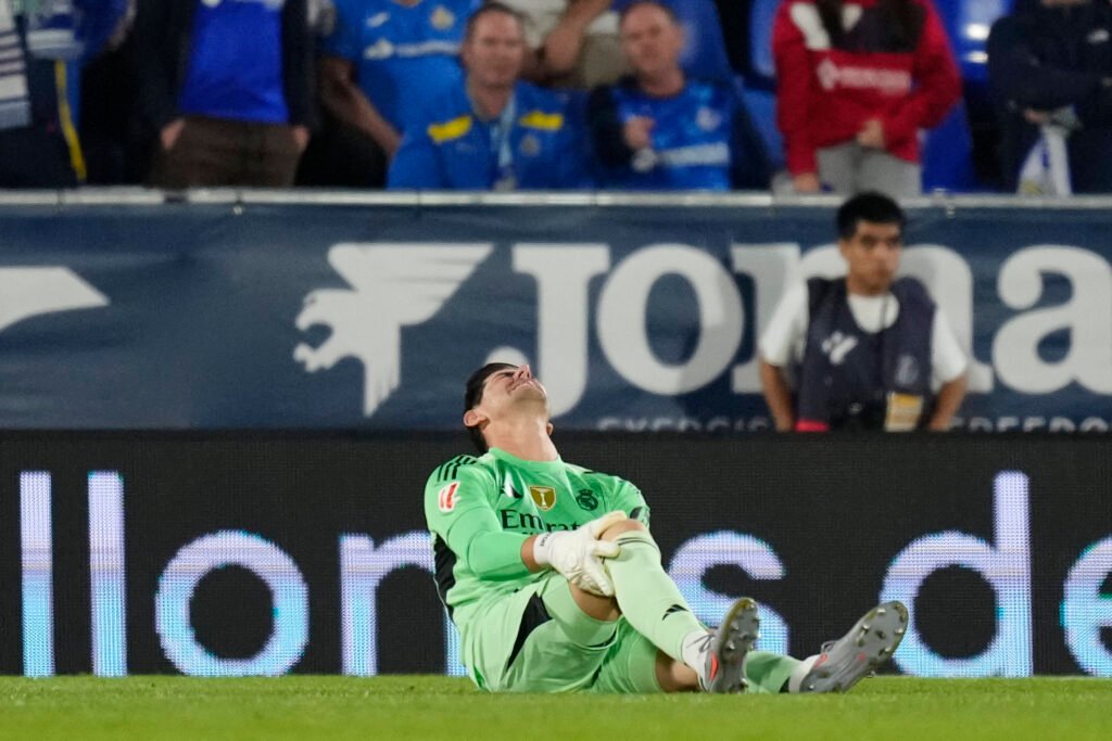 Courtois Real Madrid injury