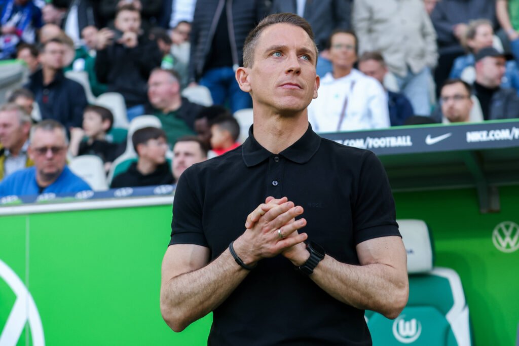 Trainer Daniel Bauer Wolfsburg