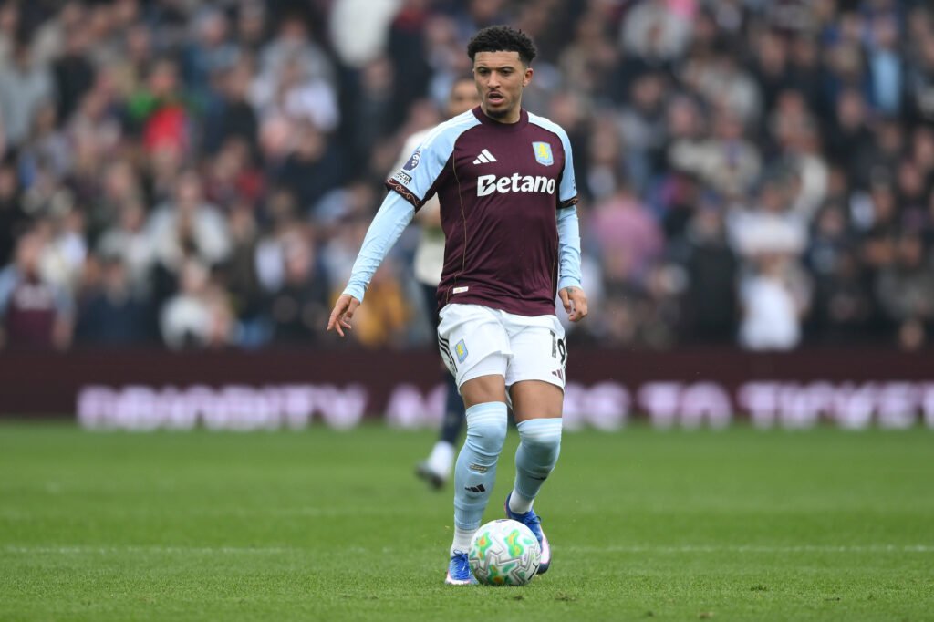 Jadon Sancho Aston Villa